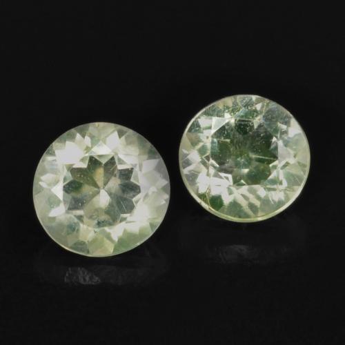 Achetez naturel 0.23ct Vert clair Opale hyalite gems, Coupe roude, En provenance Mexique chez GemSelect. En stock, livraison internationale!