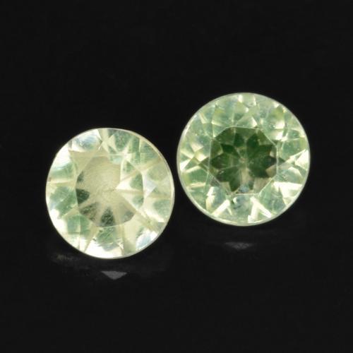 Achetez naturel 0,19ct vert opale hyalite gems, coupe roude, en provenance mexique chez gemselect. en stock, livraison internationale!