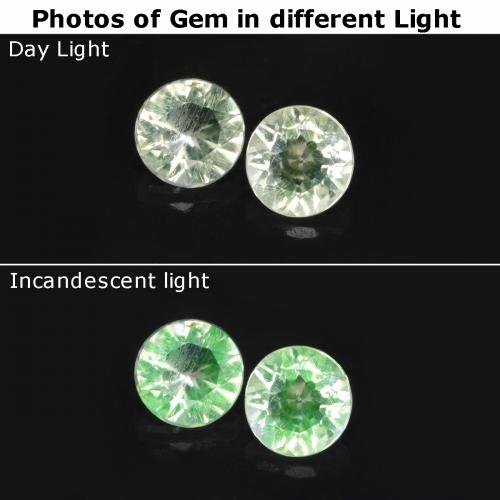 Achetez naturel 0.23ct Vert clair Opale hyalite gems, Coupe roude, En provenance Mexique chez GemSelect. En stock, livraison internationale!