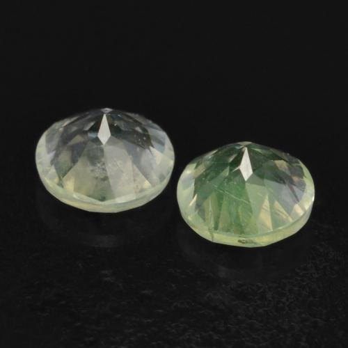 Achetez naturel 0.24ct Vert clair Opale hyalite gems, Coupe roude, En provenance Mexique chez GemSelect. En stock, livraison internationale!