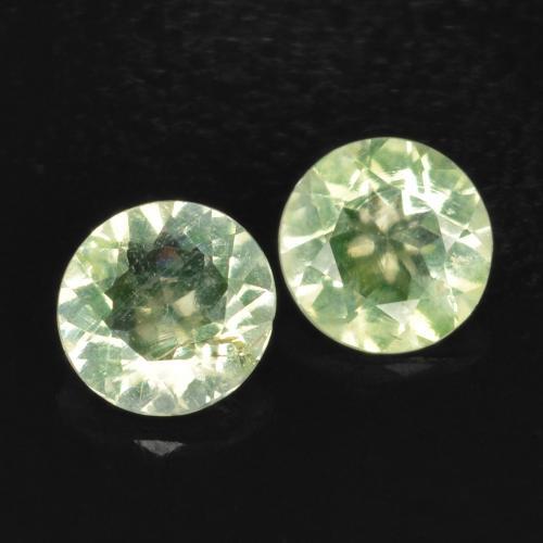 Achetez naturel 0,22ct vert opale hyalite gems, coupe roude, en provenance mexique chez gemselect. en stock, livraison internationale!