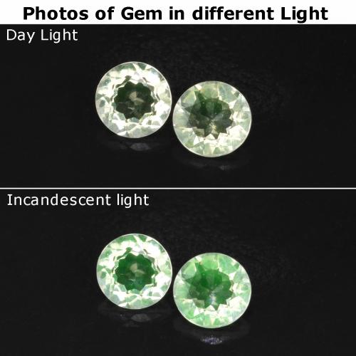 Achetez naturel 0.22ct Vert clair Opale hyalite gems, Coupe roude, En provenance Mexique chez GemSelect. En stock, livraison internationale!