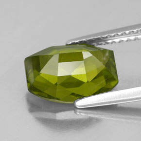 Idocrase vert naturelle forme fantaisie, 2,73 ct, VS