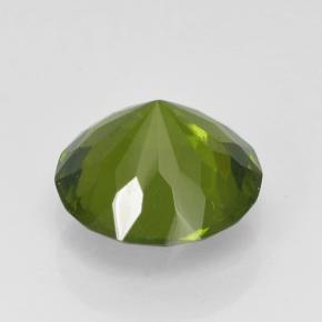 Idocrase Forêt verte naturelle Coupe roude, 1.58 ct, VS