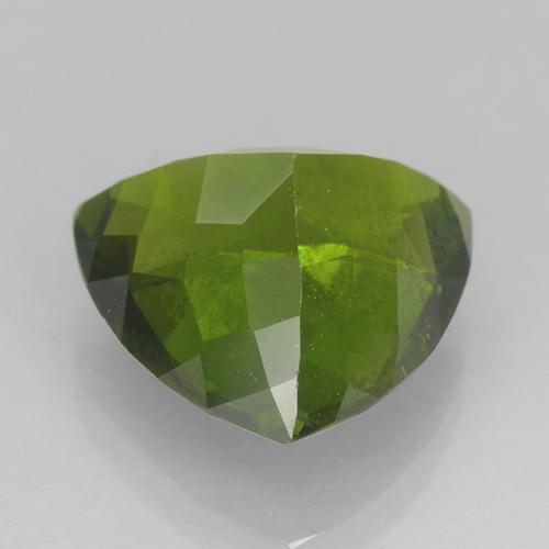 Idocrase Vert algues marines naturelle Trillion, 4.20 ct, VS