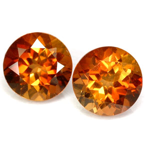 Achetez naturel ct orange topaze impériale gems, coupe roude, en provenance brésil chez gemselect. en stock, livraison internationale!