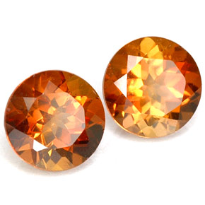 Achetez naturel ct orange topaze impériale gems, coupe roude, en provenance brésil chez gemselect. en stock, livraison internationale!
