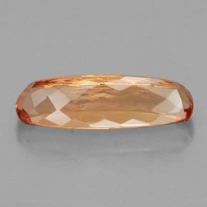 Topaze impériale Orange moyen naturelle Coussin, 7.13 ct, VVS-VS