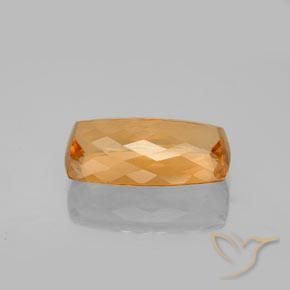 Topaze impériale Orange moyen naturelle Coussin, 6.99 ct, VVS