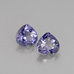 Achetez naturel ct bleue iolite gems, forme de coeur, en provenance madagascar chez gemselect. en stock, livraison internationale!