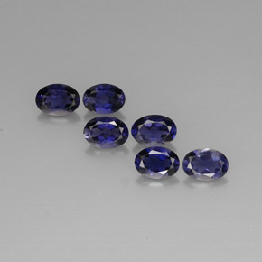 Achetez naturel ct bleue iolite gems, coupe ovale, en provenance madagascar chez gemselect. en stock, livraison internationale!