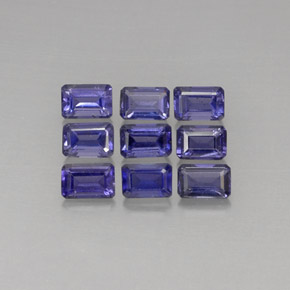Achetez naturel ct violet iolite gems, taille émeraude, en provenance madagascar chez gemselect. en stock, livraison internationale!