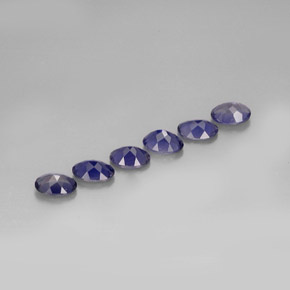 Achetez naturel ct Violet Bleu Iolite gems, Coupe ovale, En provenance Madagascar chez GemSelect. En stock, livraison internationale!