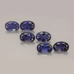 Achetez naturel ct bleue iolite gems, coupe ovale, en provenance madagascar chez gemselect. en stock, livraison internationale!