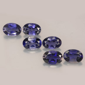 Achetez naturel ct bleue iolite gems, coupe ovale, en provenance madagascar chez gemselect. en stock, livraison internationale!