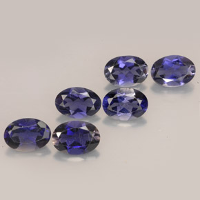 Achetez naturel ct bleue iolite gems, coupe ovale, en provenance madagascar chez gemselect. en stock, livraison internationale!