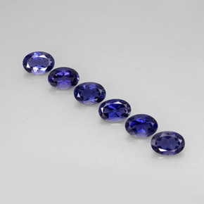Achetez naturel ct bleue iolite gems, coupe ovale, en provenance madagascar chez gemselect. en stock, livraison internationale!
