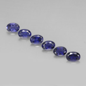 Achetez naturel ct bleue iolite gems, coupe ovale, en provenance madagascar chez gemselect. en stock, livraison internationale!