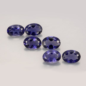 Achetez naturel ct bleue iolite gems, coupe ovale, en provenance madagascar chez gemselect. en stock, livraison internationale!