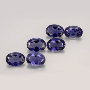 Achetez naturel ct bleue iolite gems, coupe ovale, en provenance madagascar chez gemselect. en stock, livraison internationale!