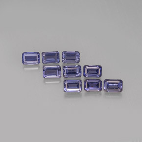 Achetez naturel ct bleue iolite gems, taille émeraude, en provenance madagascar chez gemselect. en stock, livraison internationale!