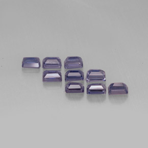 Achetez naturel ct bleue iolite gems, taille émeraude, en provenance madagascar chez gemselect. en stock, livraison internationale!
