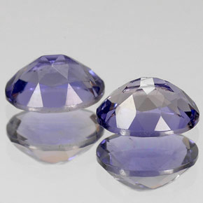 Achetez naturel ct Violet Bleu Iolite gems, Coupe ovale, En provenance Madagascar chez GemSelect. En stock, livraison internationale!