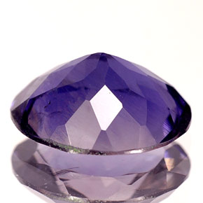 Iolite bleue naturelle coupe ovale, 1,95 ct, VS-SI