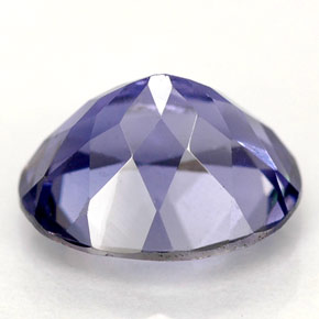 Iolite Violet Bleu naturelle Coupe ovale, 1.60 ct, VS