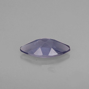 Iolite violet naturelle marquise, 0,44 ct, VS-SI