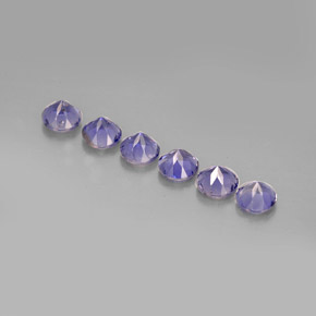 Achetez naturel ct violet iolite gems, coupe roude, en provenance madagascar chez gemselect. en stock, livraison internationale!