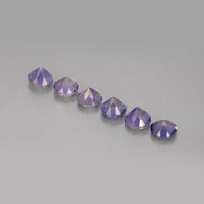 Achetez naturel ct bleue iolite gems, coupe roude, en provenance madagascar chez gemselect. en stock, livraison internationale!