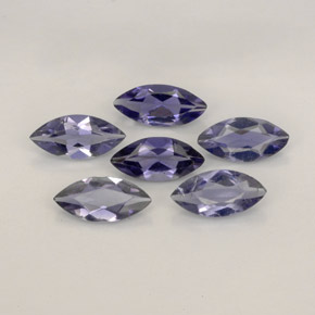 Achetez naturel ct bleue iolite gems, marquise, en provenance madagascar chez gemselect. en stock, livraison internationale!
