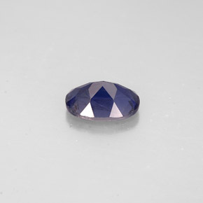 Iolite bleue naturelle coupe ovale, 0,67 ct, VS