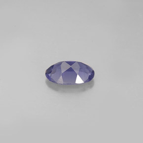 Iolite Violet naturelle Coupe ovale, 0.60 ct, VS