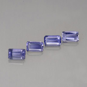 Achetez naturel ct bleue iolite gems, taille émeraude, en provenance madagascar chez gemselect. en stock, livraison internationale!