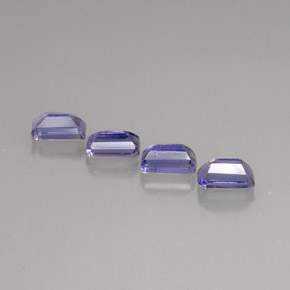 Achetez naturel ct bleue iolite gems, taille émeraude, en provenance madagascar chez gemselect. en stock, livraison internationale!