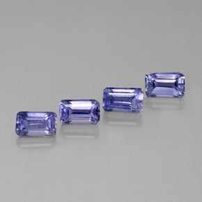 Achetez naturel ct bleue iolite gems, taille émeraude, en provenance madagascar chez gemselect. en stock, livraison internationale!