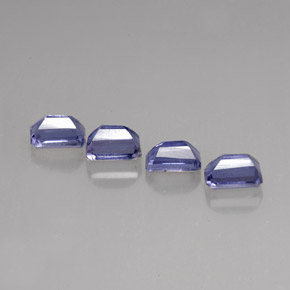 Achetez naturel ct bleue iolite gems, taille émeraude, en provenance madagascar chez gemselect. en stock, livraison internationale!