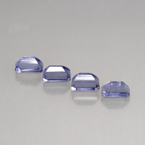 Achetez naturel ct Violet Bleu Iolite gems, Taille émeraude, En provenance Madagascar chez GemSelect. En stock, livraison internationale!