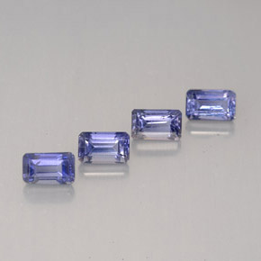 Achetez naturel ct Violet Bleu Iolite gems, Taille émeraude, En provenance Madagascar chez GemSelect. En stock, livraison internationale!