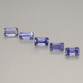 Achetez naturel ct violet iolite gems, taille émeraude, en provenance madagascar chez gemselect. en stock, livraison internationale!