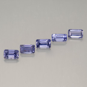 Achetez naturel ct violet iolite gems, taille émeraude, en provenance madagascar chez gemselect. en stock, livraison internationale!