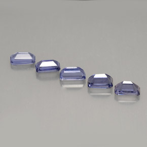 Achetez naturel ct violet iolite gems, taille émeraude, en provenance madagascar chez gemselect. en stock, livraison internationale!