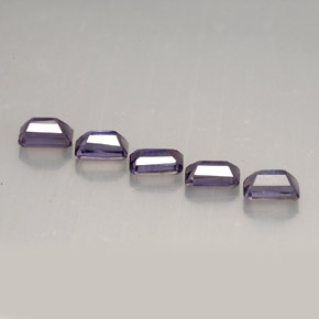 Achetez naturel ct violet iolite gems, taille émeraude, en provenance madagascar chez gemselect. en stock, livraison internationale!
