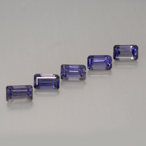 Achetez naturel ct violet iolite gems, taille émeraude, en provenance madagascar chez gemselect. en stock, livraison internationale!