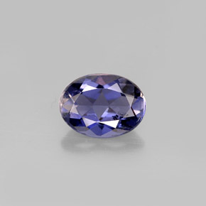 Iolite Violet naturelle Coupe ovale, 0.94 ct, VS