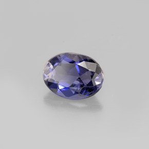 Iolite Violet naturelle Coupe ovale, 0.94 ct, VS