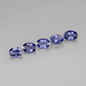 Achetez naturel ct bleue iolite gems, coupe ovale, en provenance madagascar chez gemselect. en stock, livraison internationale!