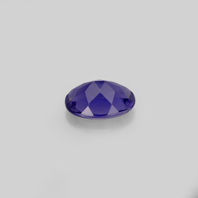 Iolite Violet naturelle Coupe ovale, 0.59 ct, VVS-VS